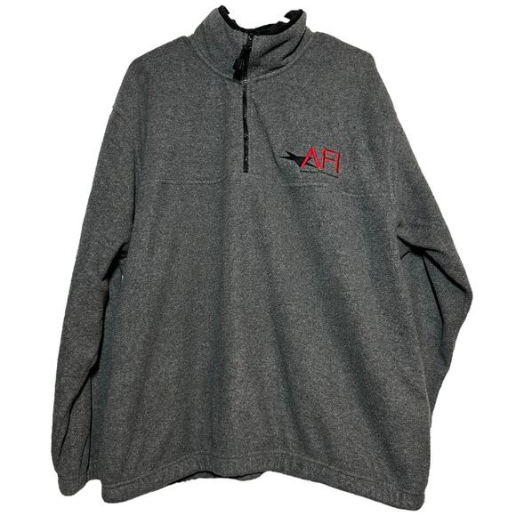 Colorado Timberline AFI 1/2 Zip Fleece Pullover American Film Institute Gray L - Picture 1 of 5